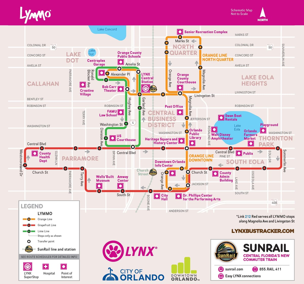 Lynx mappa di Orlando